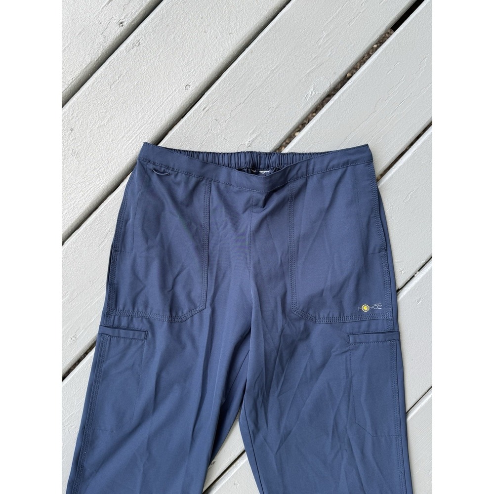 Carhartt Force Scrub Pants Navy Blue Women's Small Quick-Dry Stretch Workwear - Picture 4 of 9